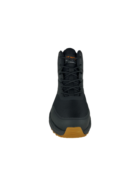 NT Work® Men's Arlington Black Safety Alloy Toe Puncture Resistant Athletic Work Boot