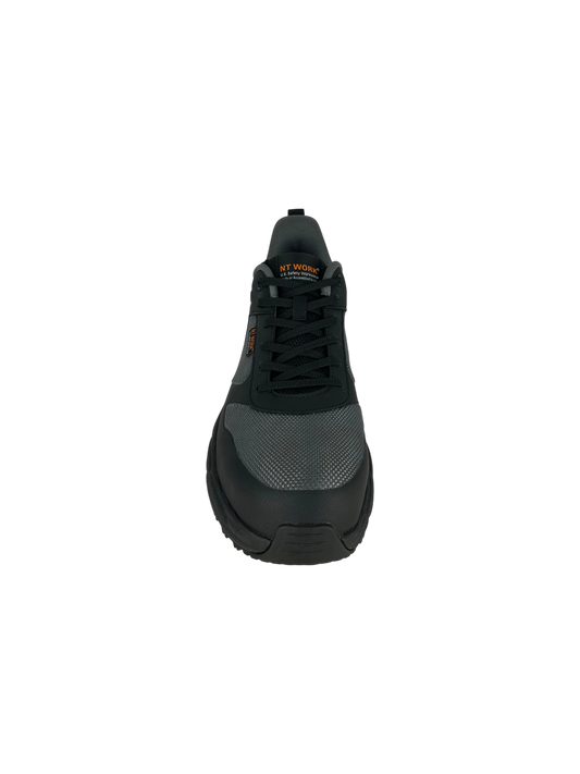 NT Work® Men's Reno Charcoal Safety Composite Toe Athletic Work Shoe