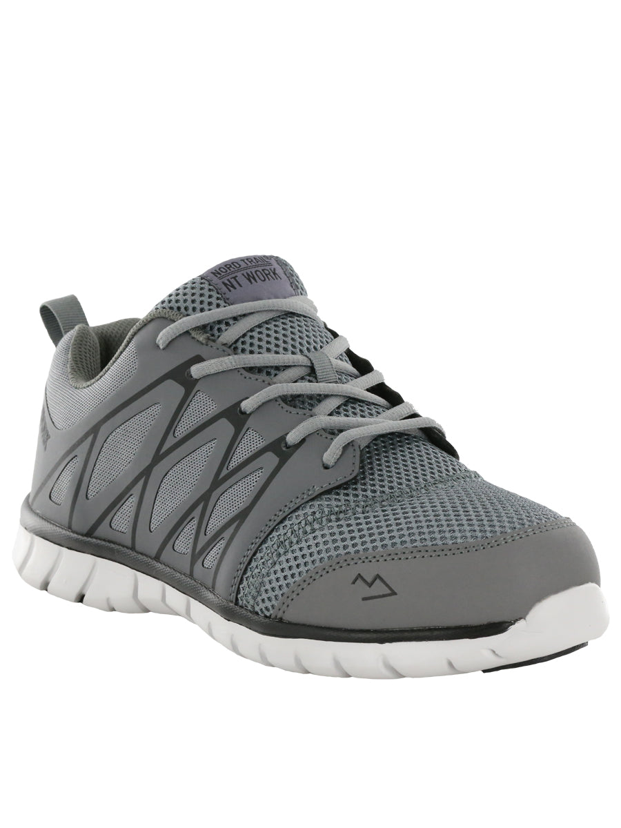 Nord Trail NT Work Men's Phoenix Charcoal Alloy Toe Slip-Resistant Athletic Work Shoe