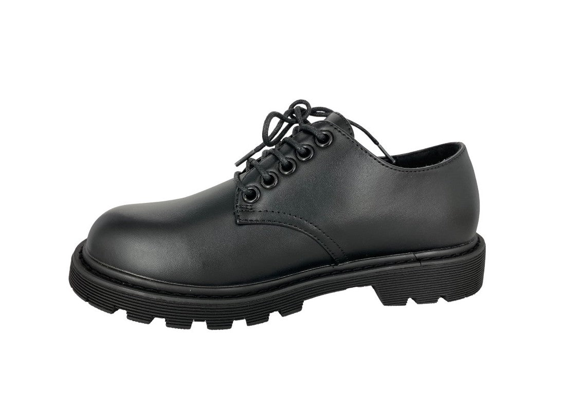 Gotta Flurt Women's Academy Black Synthetic Leather Oxford School Student Shoes