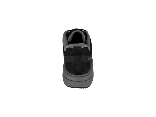 NT Work® Men's Charlie Black/Dark Grey Safety Alloy Toe Athletic Work Shoe