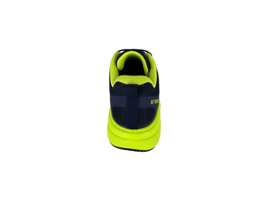 NT Work® Men's Charlie Navy/Yellow Safety Alloy Toe Athletic Work Shoe
