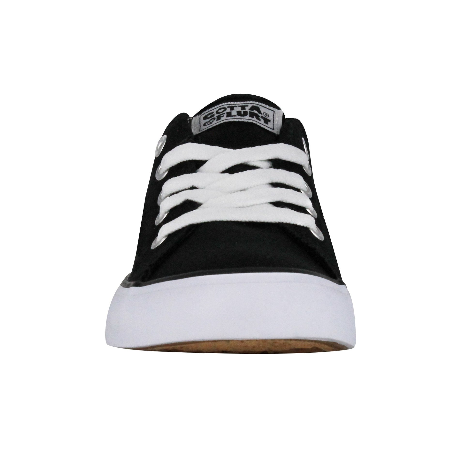 Gotta Flurt Women's Classic II Black Casual Fashion Sneaker (BOGO1).