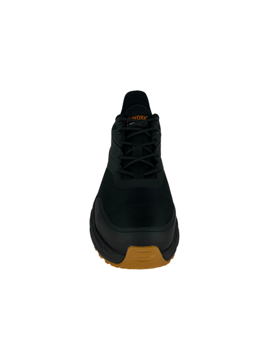 NT Work® Men's Colorado Black Safety Alloy Toe Puncture Resistant Athletic Work Shoe