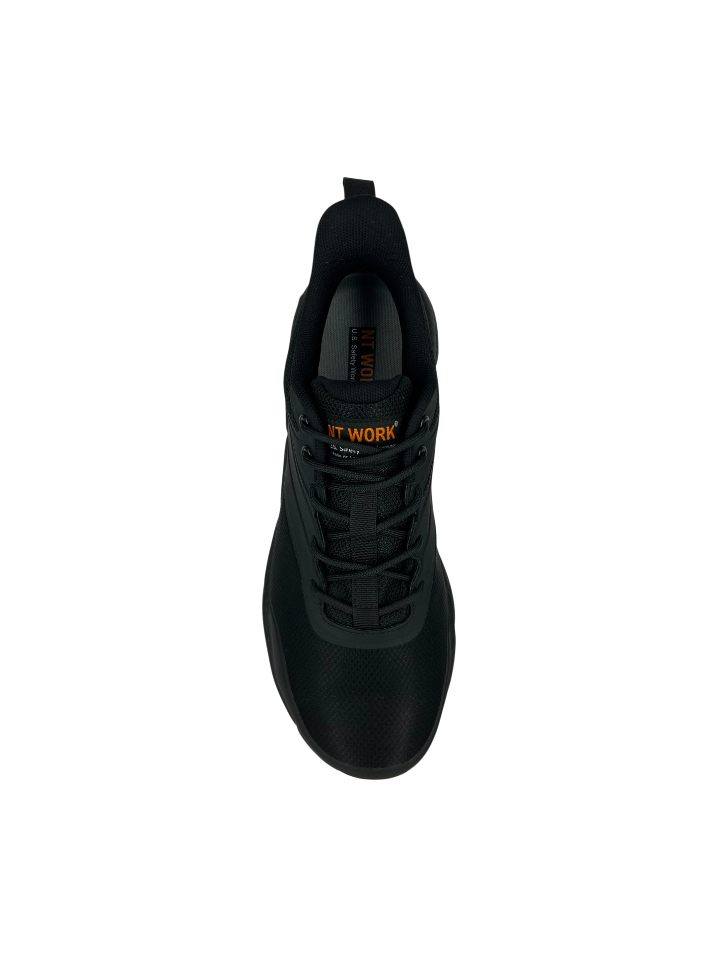 NT Work® Men's Colorado Black Safety Alloy Toe Puncture Resistant Athletic Work Shoe