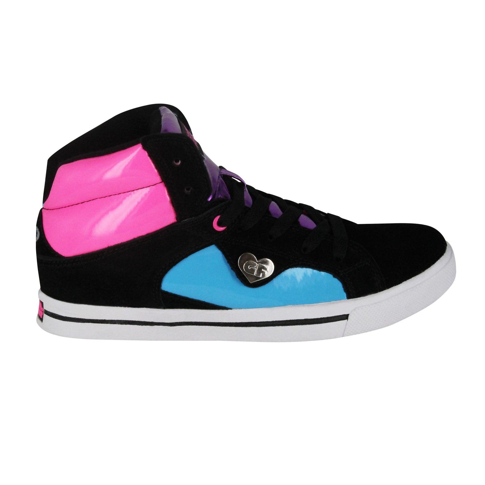 Gotta Flurt Women's Confused Plasma Leather Color Blocking Hip Hop Sneaker.