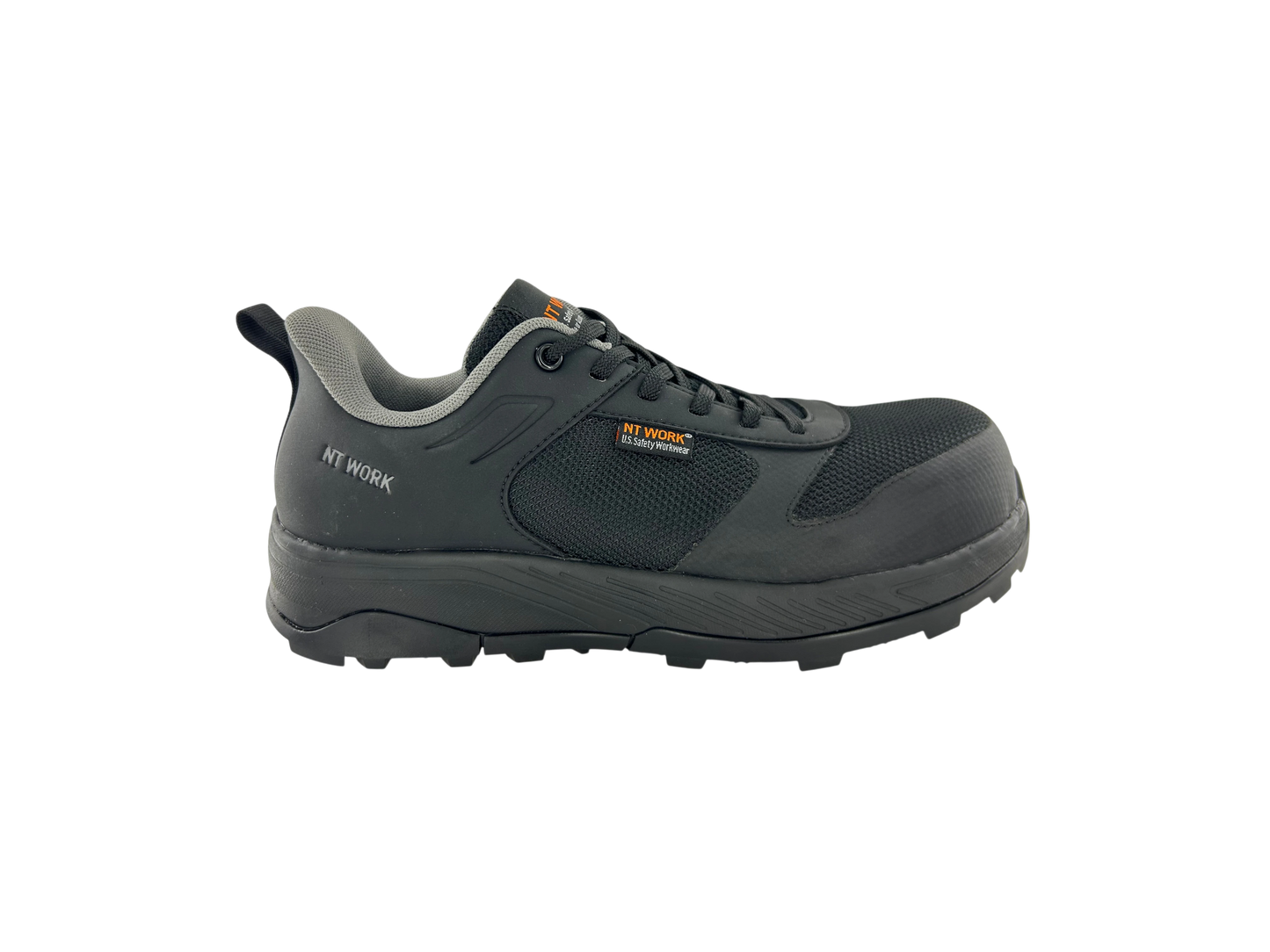 NT Work® Women's Corona Black Safety Composite Toe Athletic Work Shoe