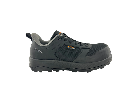 NT Work® Women's Corona Black Safety Composite Toe Athletic Work Shoe