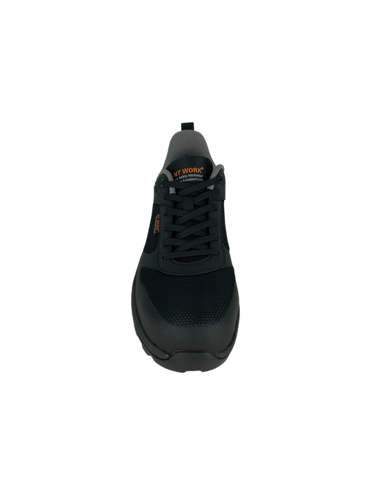 NT Work® Women's Corona Black Safety Composite Toe Athletic Work Shoe