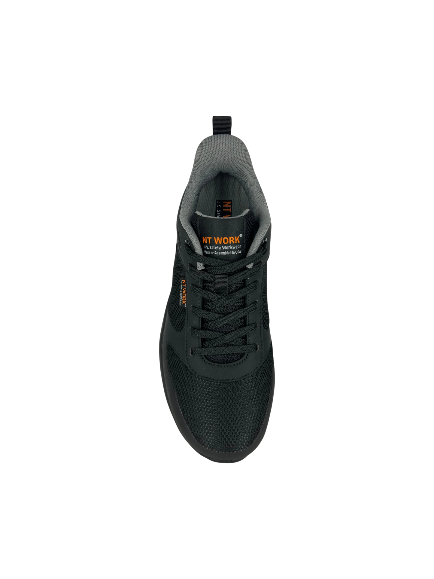NT Work® Women's Corona Black Safety Composite Toe Athletic Work Shoe