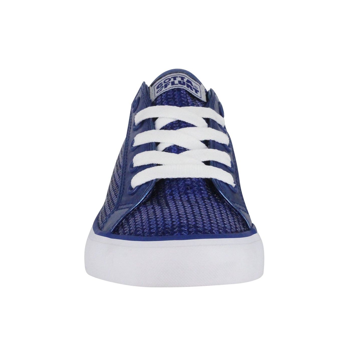 Gotta Flurt Women's Disco II Blue Sequin Dance Sneaker.