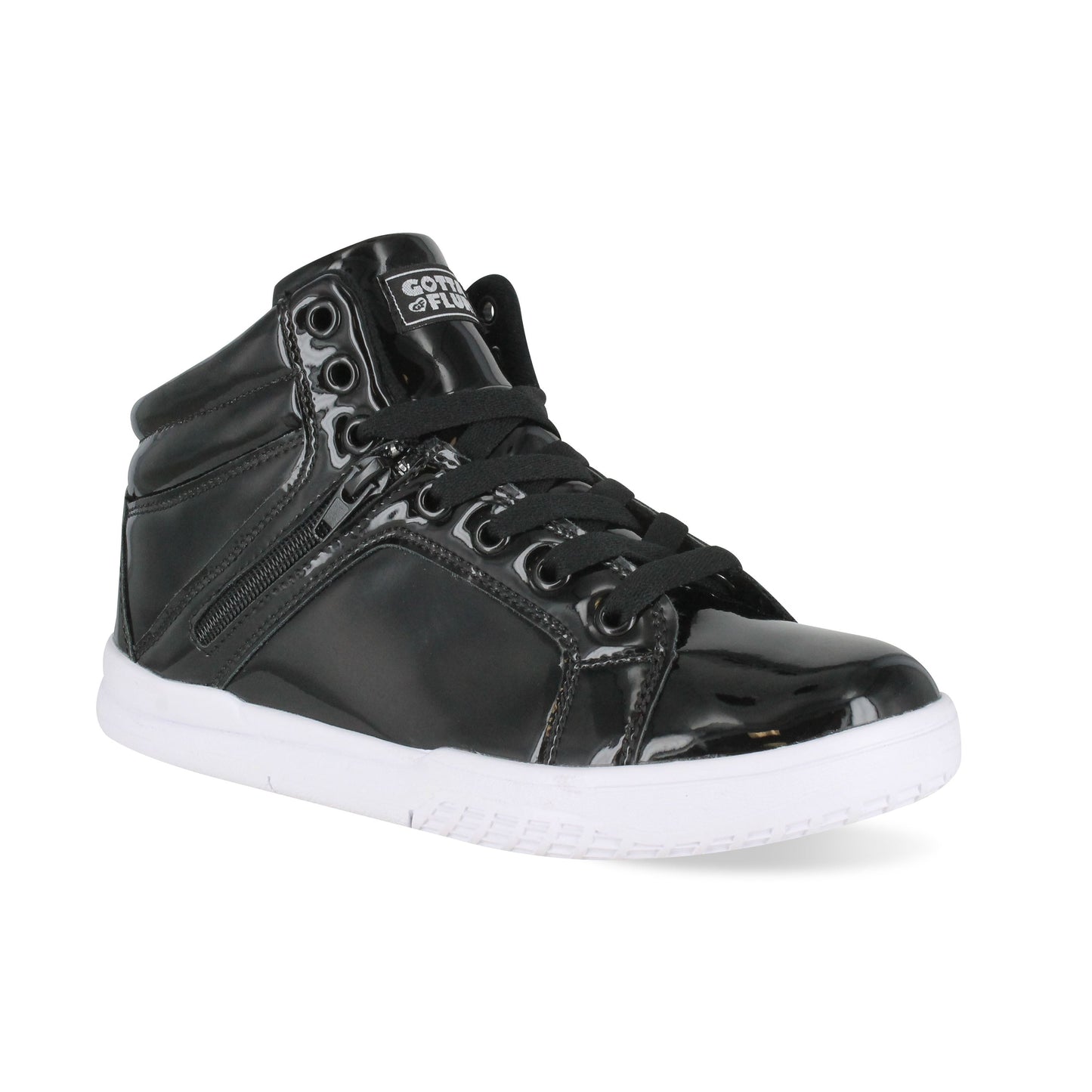 Gotta Flurt Women's Gamma II Black Hip Hop Fashion Sneaker.