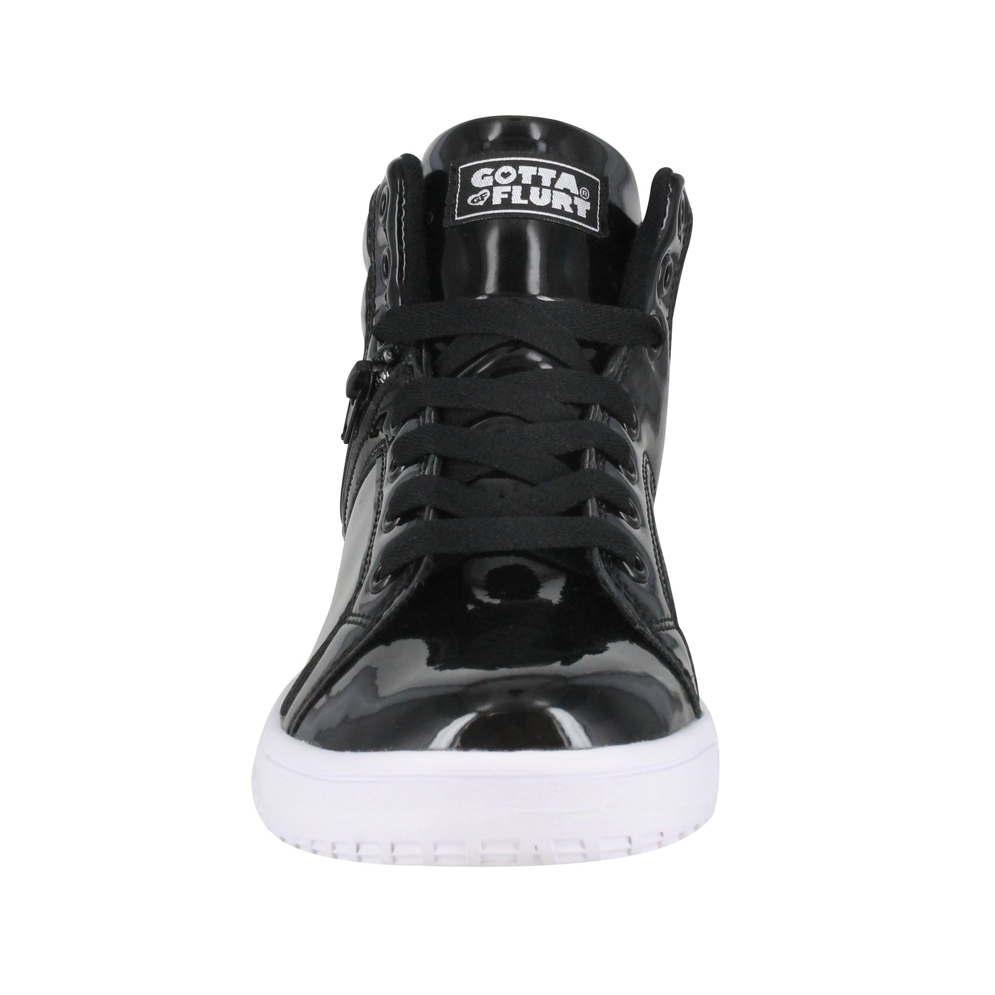 Gotta Flurt Women's Gamma II Black Hip Hop Fashion Sneaker.