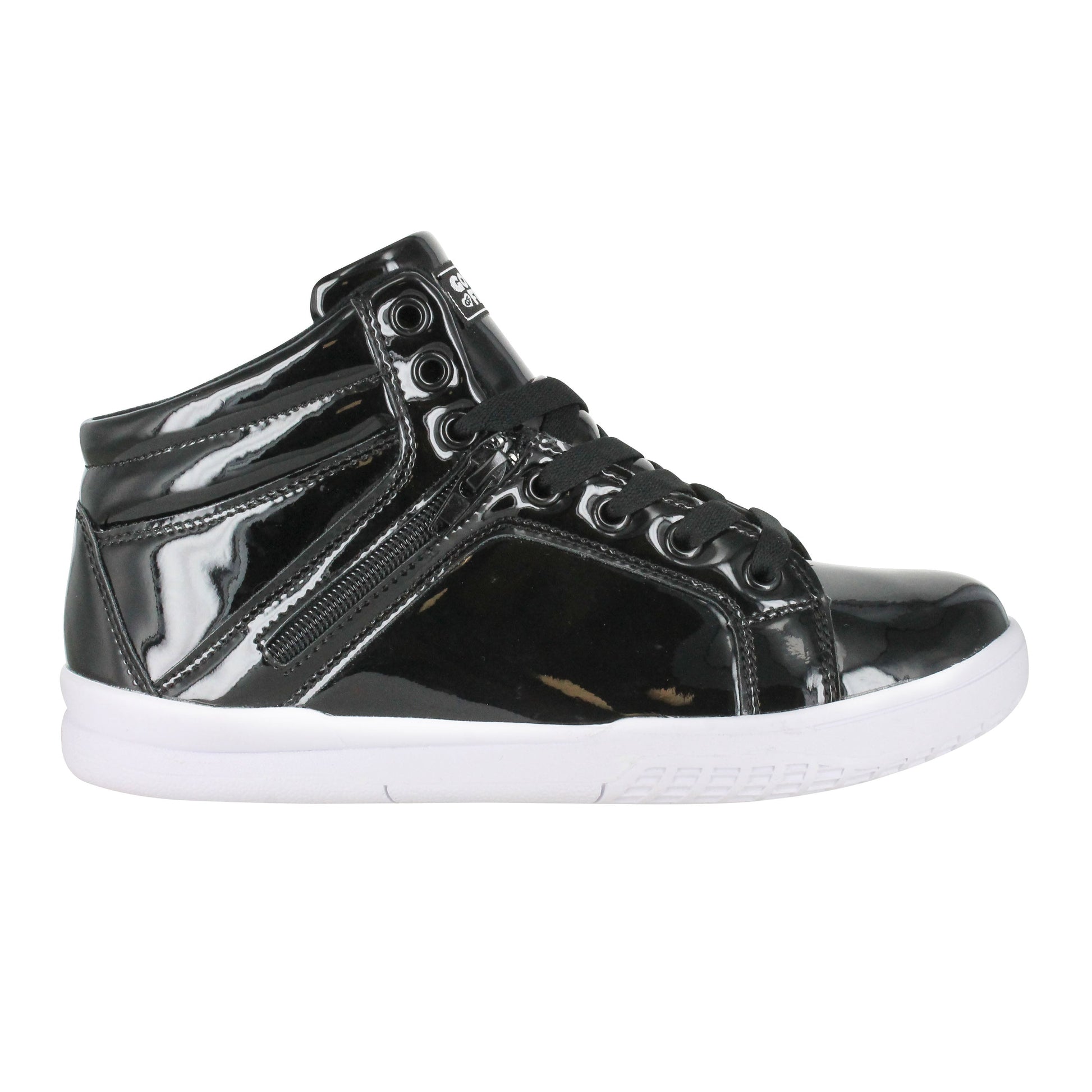 Gotta Flurt Women's Gamma II Black Hip Hop Fashion Sneaker.