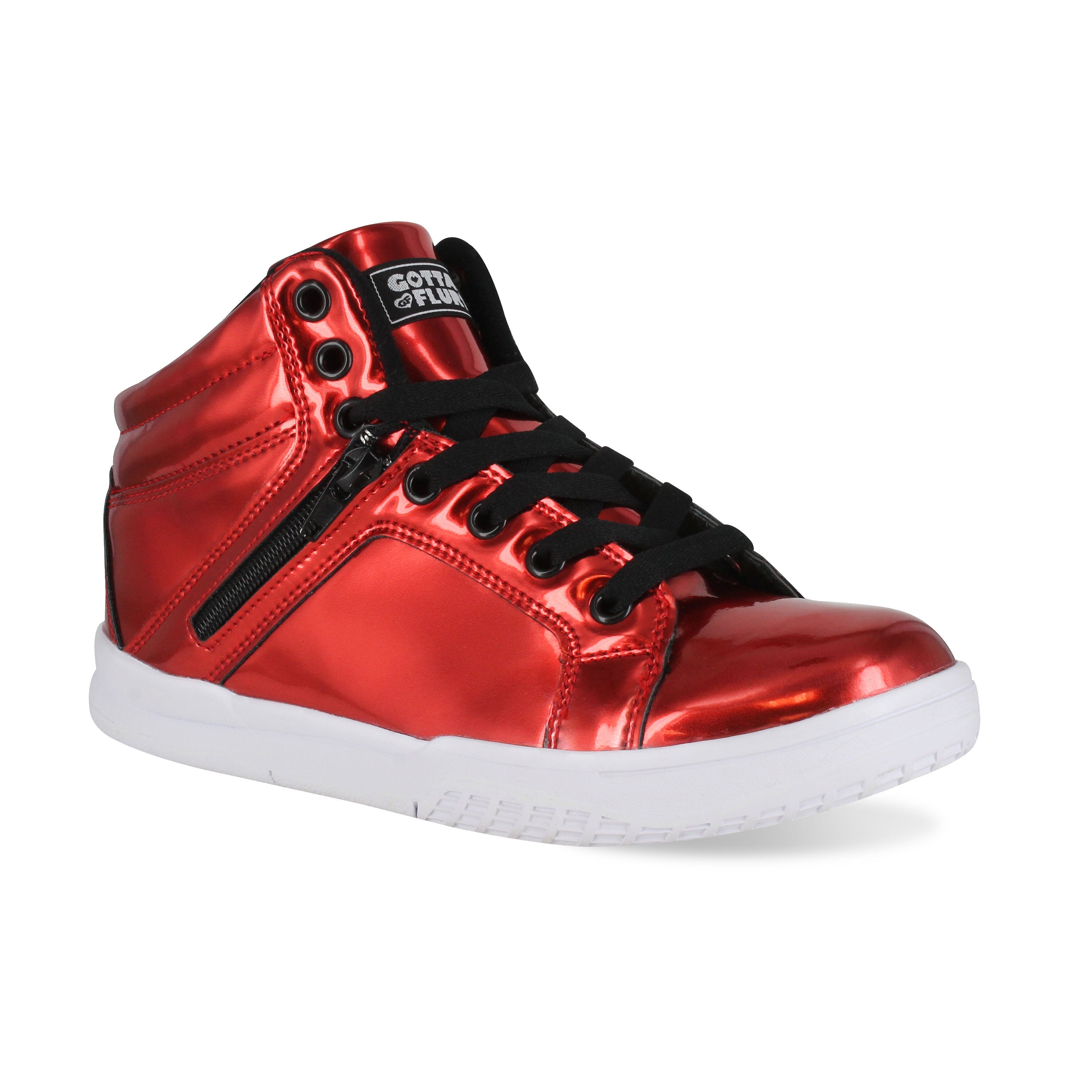 Hip hop shoes red on sale