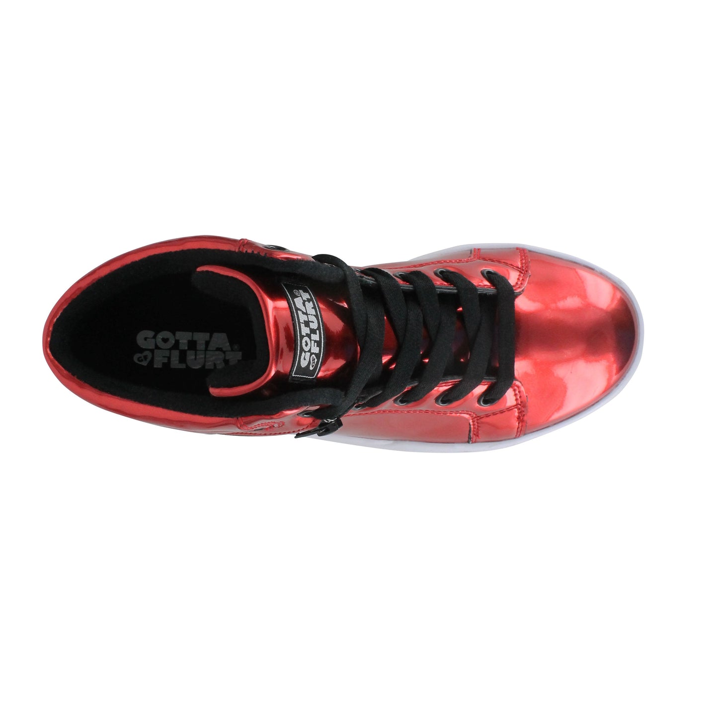 Gotta Flurt Women's Gamma II Red Hip Hop Fashion Sneaker.