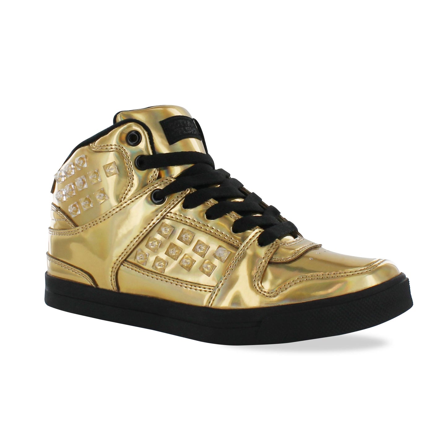 Gotta Flurt Girl's Hip Hop HD III Gold/Black Dance Sneaker.