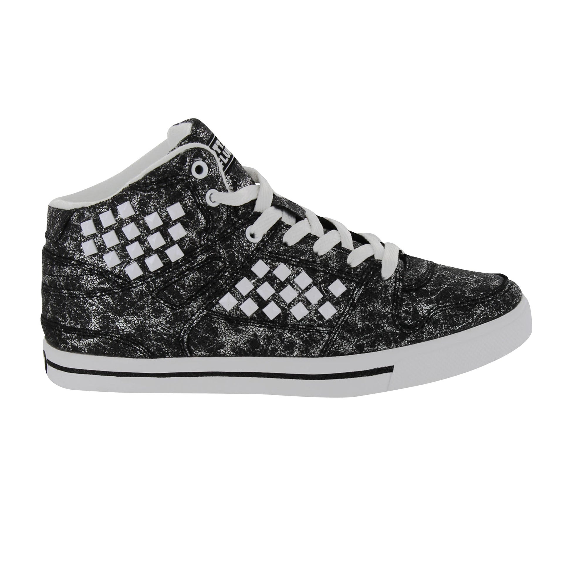 Gotta Flurt Women's Hip Hop HD Black/White Fashion Sneaker.