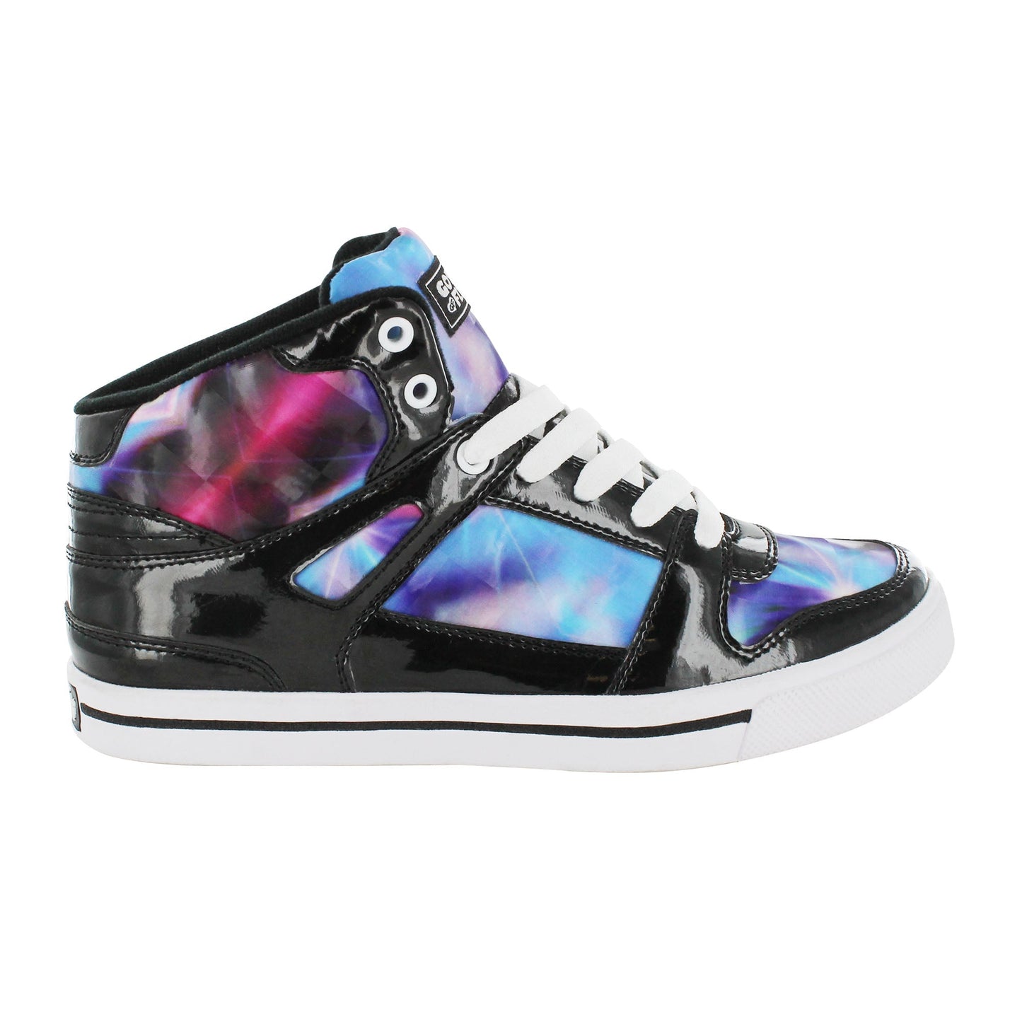 Gotta Flurt Women's Hip Hop V Blue/Black Fashion Sneaker.