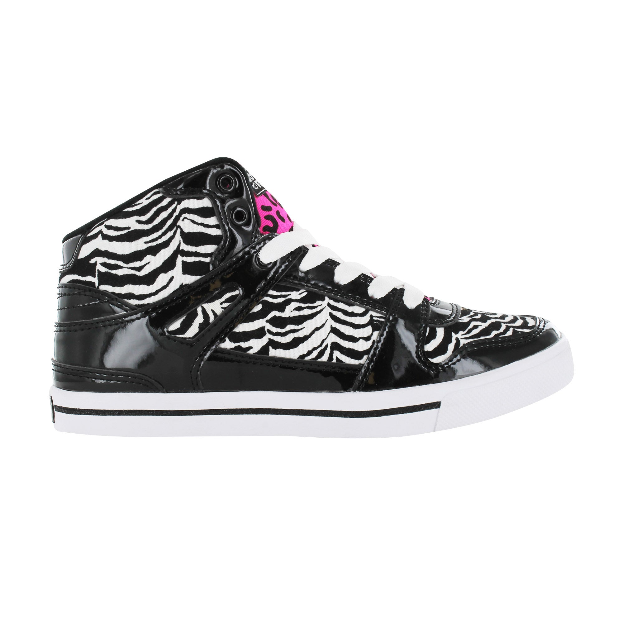 Zebra animal print girls hip hop dance shoes Order Now Genn Stores