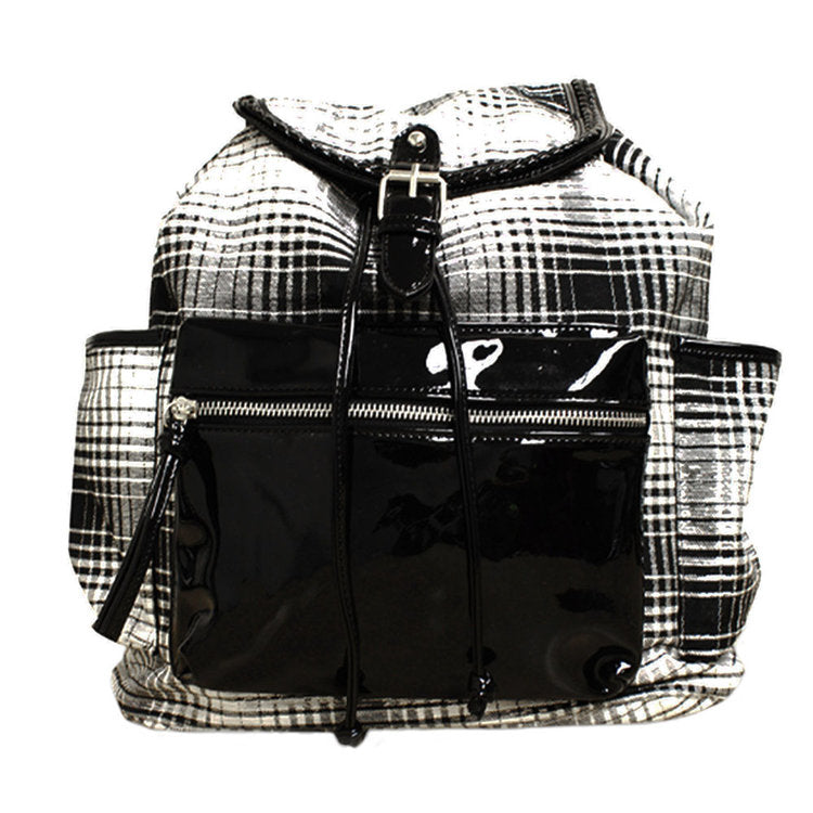 Gotta Flurt Girl's Lenwood Black/Silver Backpack