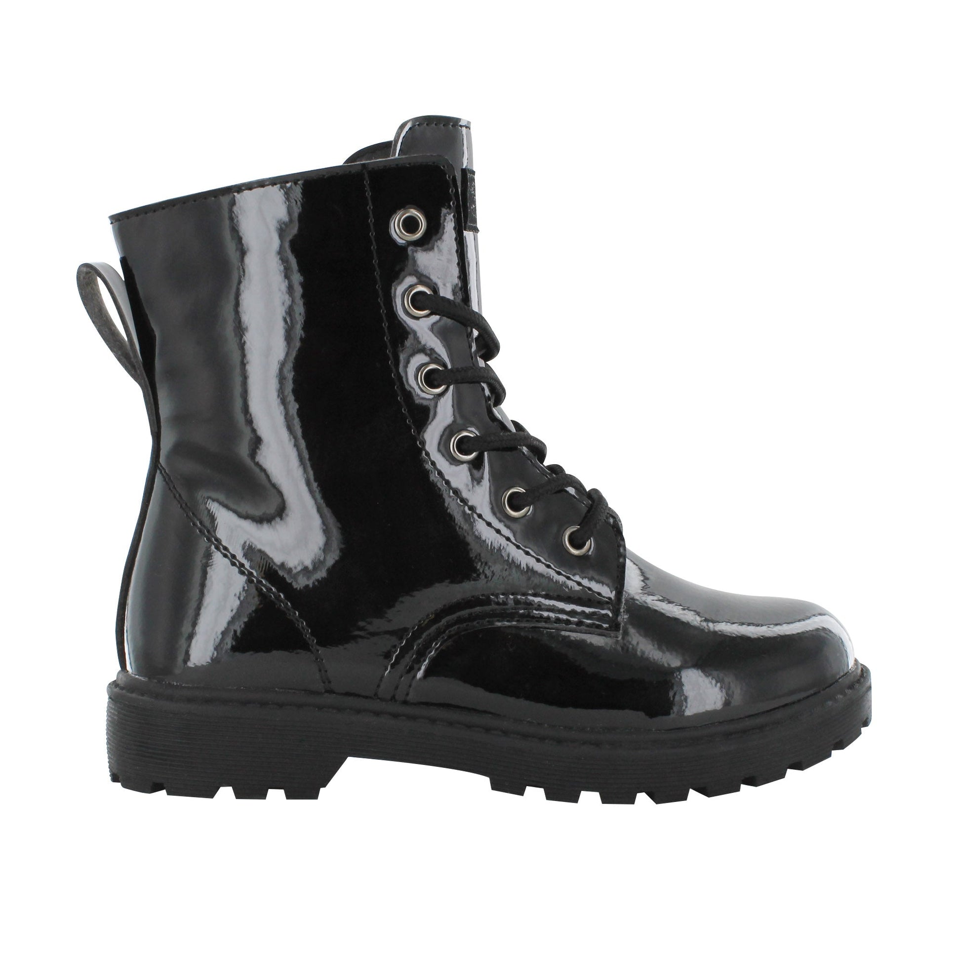 Luna G black combat boot