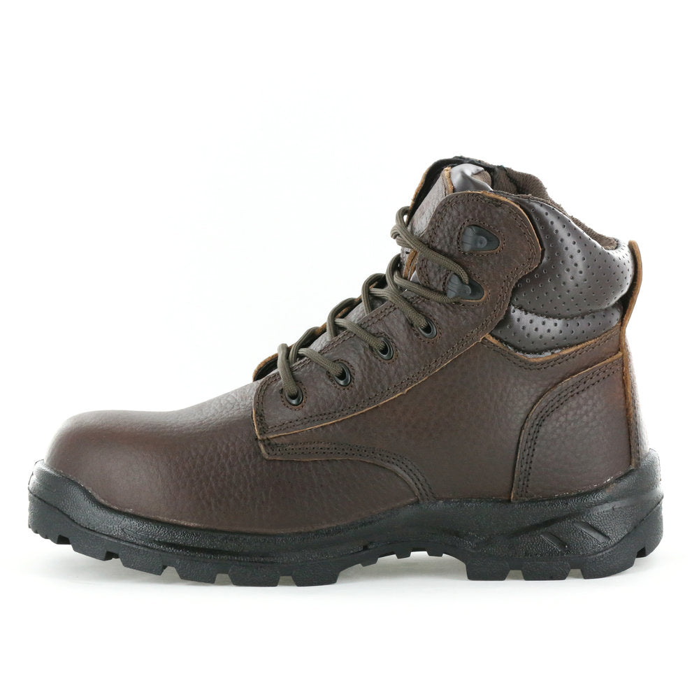 NT Work Men's Big Don MG Dark Brown Leather Composite Toe Xrd® Internal Met-Guard Waterproof Work Boot