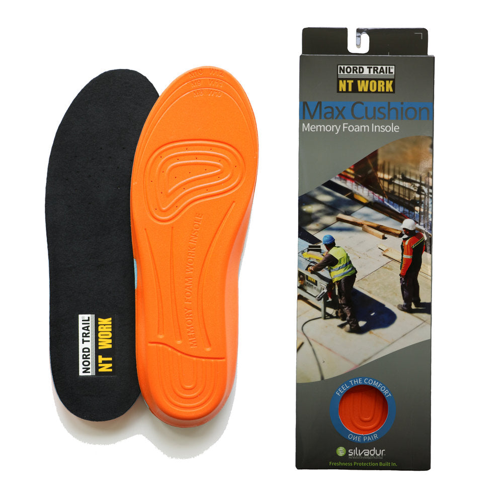 NT Work Max Cushion PU Memory Foam Work Insole