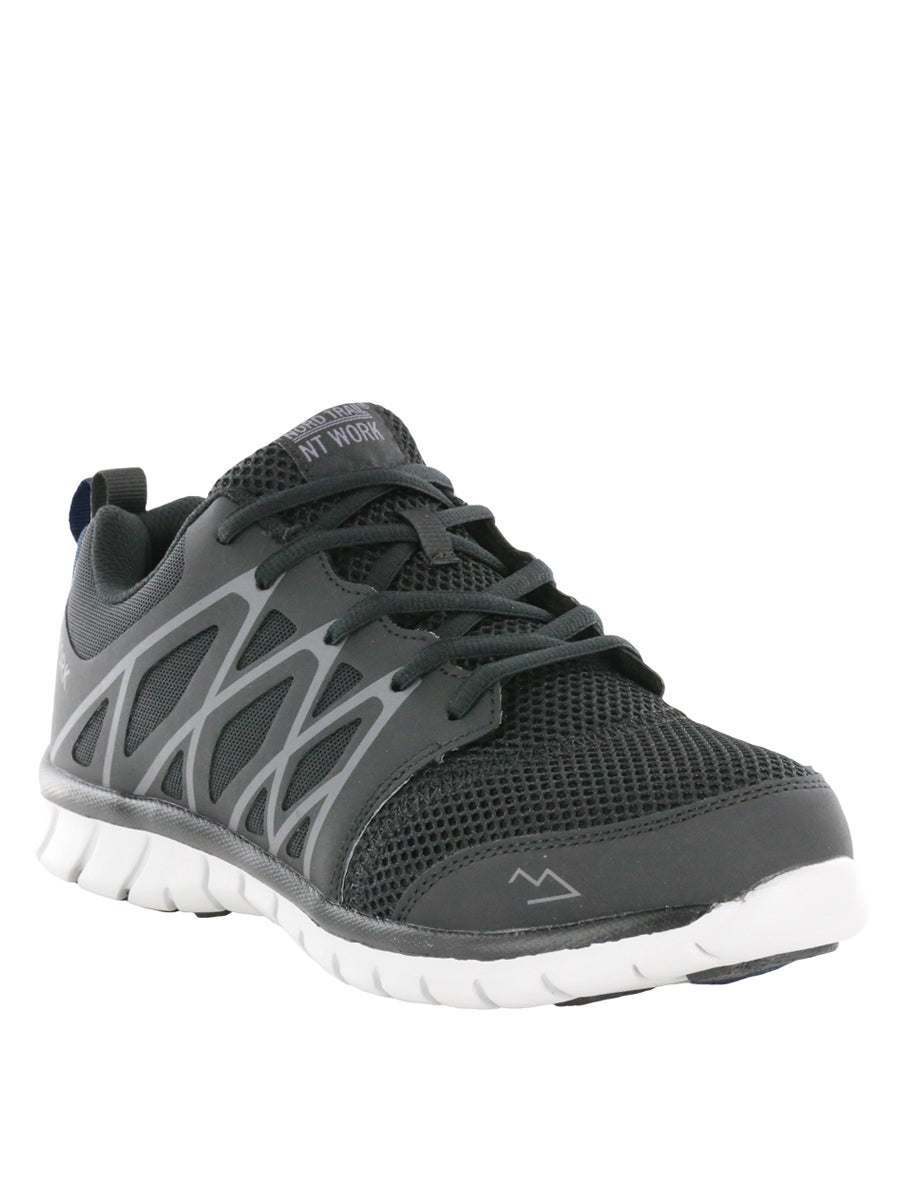 Nord Trail NT Work Women's Vegas Black Alloy Toe Slip-Resistant Work Shoe