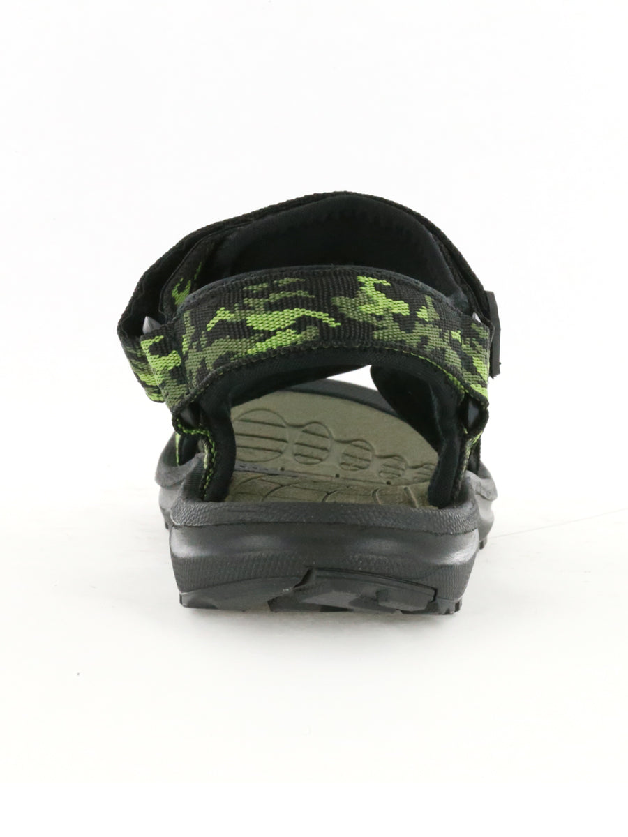 Nord Trail Boy's Pensacola Green Outdoor Sandal